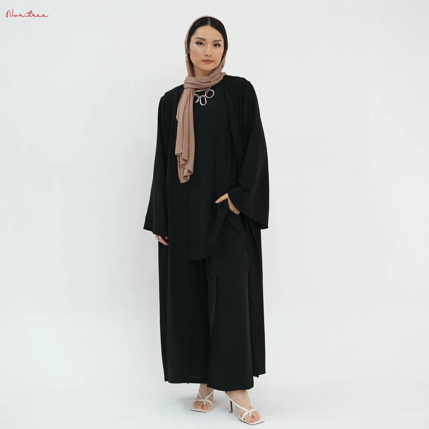 Dubai Abaya Set – Djellaba, Dress & Pants