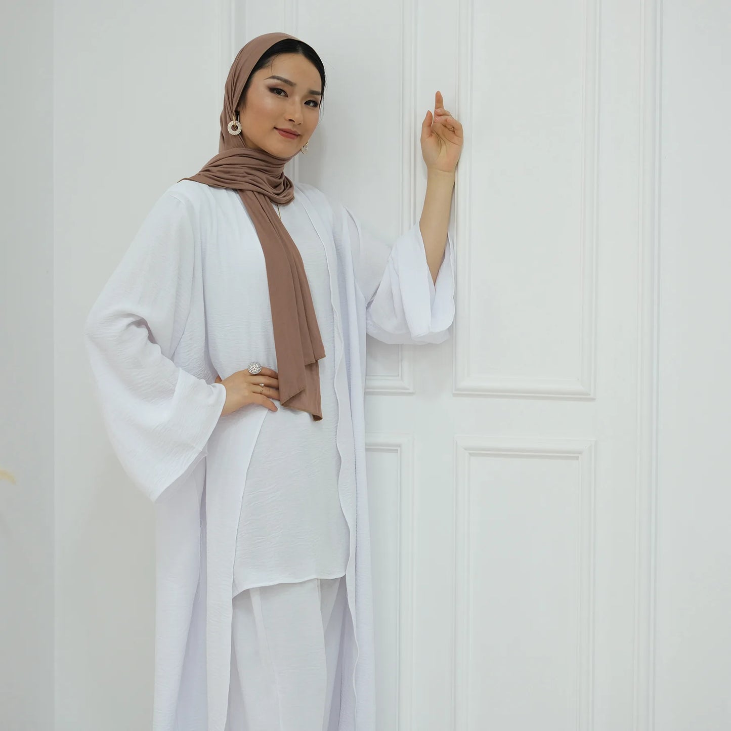 Dubai Abaya Set – Djellaba, Dress & Pants