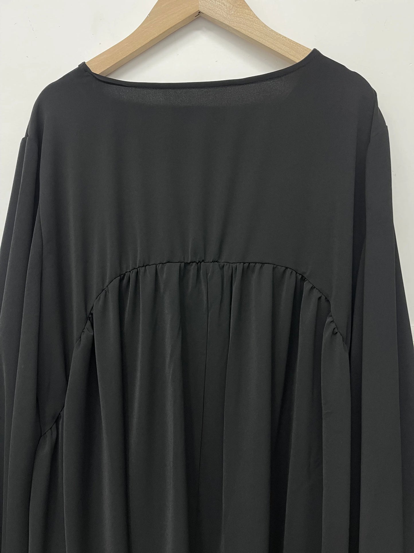 Elegant Bishop Sleeve Abaya Kaftan